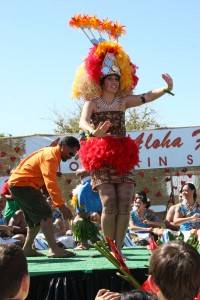 traditional Polynesian dancer