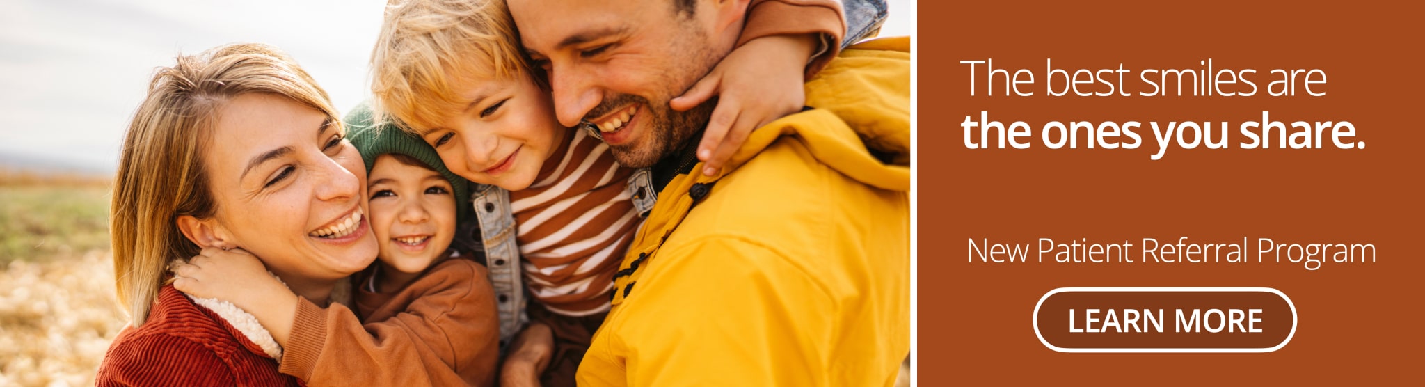 learn more about new patient referral program